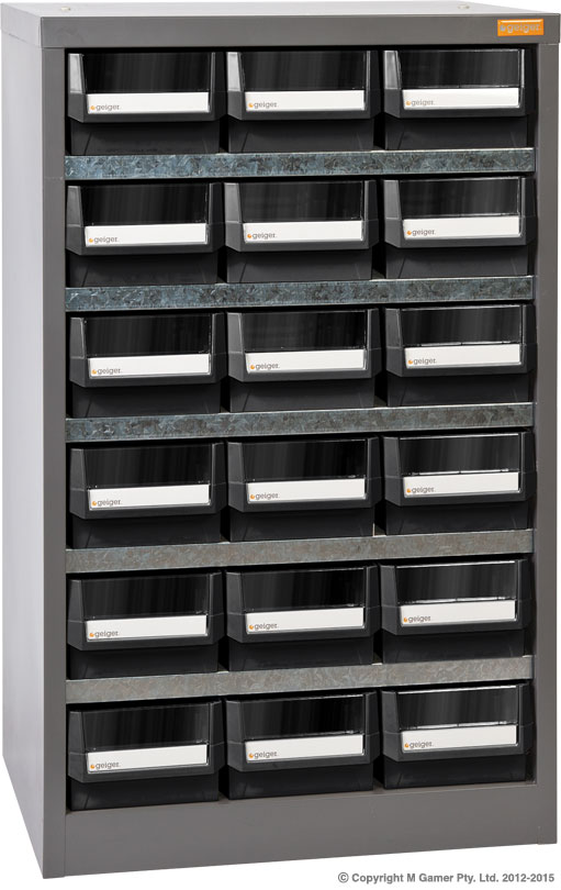 18 Drawer HD Parts Cabinet